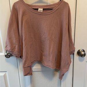 Love Women's Mauve Short Sleeve Top